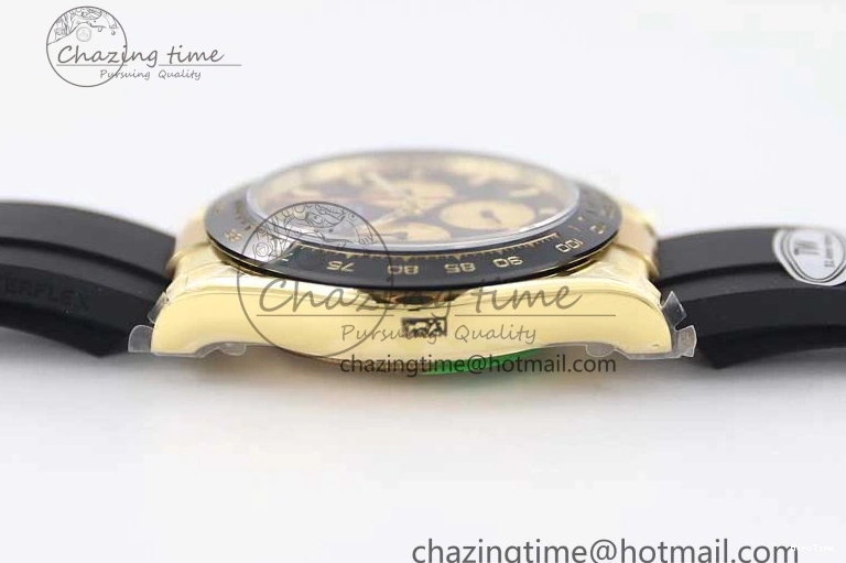 MiroTime 0517 Daytona 116518 TWF 1:1 Best Edition 904L Steel Black Gold Dial on Oysterflex Strap A Comfortable 2422